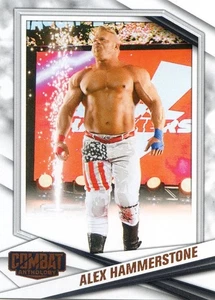 Antología de combate Panini 2025 base de combate n.º 86 Alex Hammerstone - Imagen 1 de 2