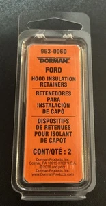 Hood Insulation Pad Clip Dorman 963-006D - Picture 1 of 2