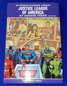OOP DC COMIC Classics Library JLA Justice League America Vol.1 HC BOOK NR MINT - Picture 1 of 7