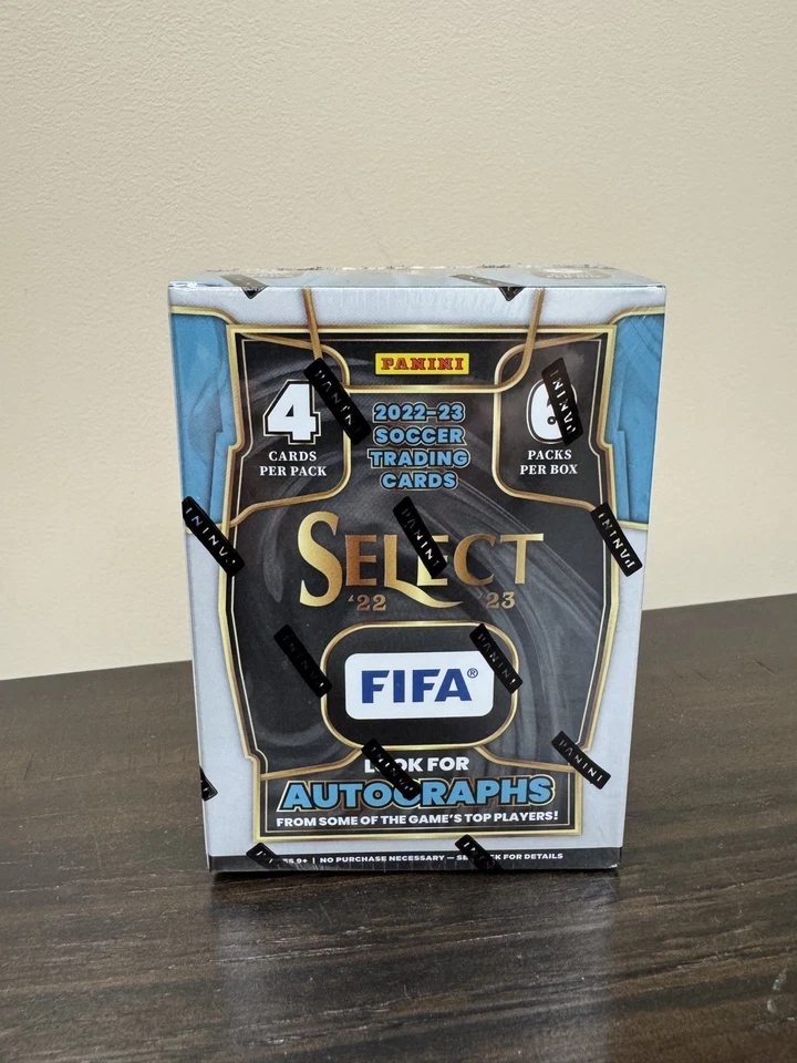 2022-23 Panini Select FIFA Factory Sealed Blaster Box Messi Auto Alvarez Enzo RC - Image 1 of 4