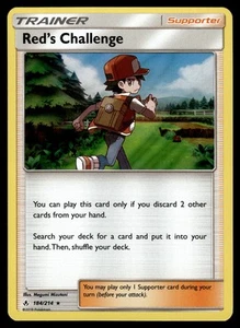 Red's Challenge Holo 184/214 SM - Unbroken Bonds Pokemon - Picture 1 of 2