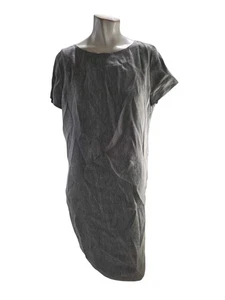 Vestido para mujer Theory grande estructurado T DR lino sarga maxi nuevo con etiquetas - Imagen 1 de 9