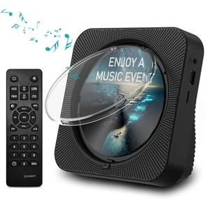 CD Player Bluetooth Desktop CD Player with Speakers for Home Portable Music C... - Picture 1 of 6