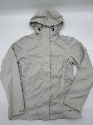Marmot Women's Lightweight Windbreaker Rain Jacket Zip Up Size S/P Packable EUC - Image 1 of 4