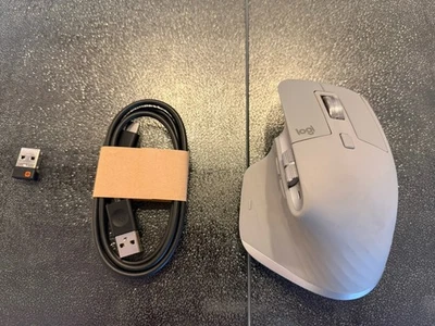 +++Logitech MX Master 3 Maus, hellgrau, Top Zustand!+++ - Bild 1 von 4