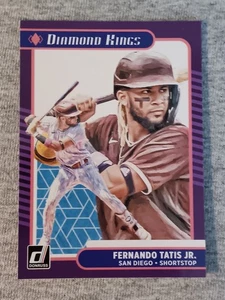 2021 DONRUSS FERNANDO TATIS JR DIAMOND KINGS #27. SAN DIEGO PADRES - Picture 1 of 5