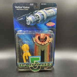 1997 BABYLON 5 VORLON VISITOR & Vorlon Cruiser Previews Exclusive Figure NEW - Picture 1 of 17