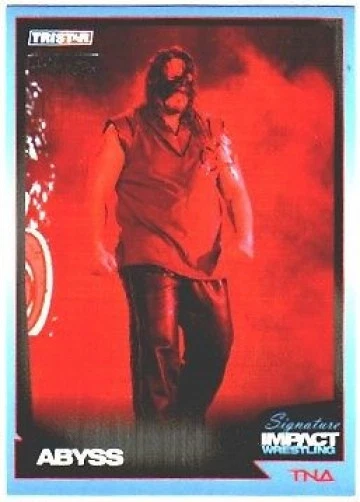 TNA Abyss #9 2011 Signature Impact Silver Parallel /50 - Image 1 of 1
