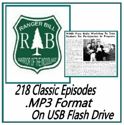 RANGER BILL 218 Classic Oldtime Radio Shows MP3 OTR On USB Flash Drive - Image 1 of 4