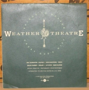 CRANIUMS The Weather Theatre BRIDGE TO HEAVEN poster 7" 45 NM Seattle punk kbd - Picture 1 of 4