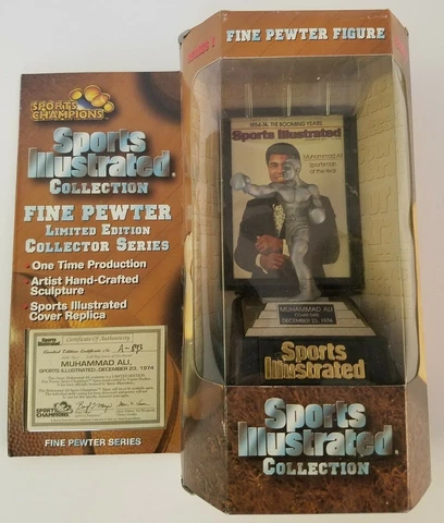 1997 Sports Champions Sports Illustrated Collection Muhammad Ali Figure Cover