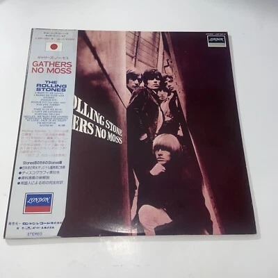 Rolling Stones A Rolling Stone  Gathers No Moss London L35P1037 Japan OBI 2LP GF - Image 1 of 4