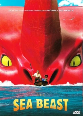 The Sea Beast DVD Computer-Animated Adventure Film English Language Free Ship - Image 1 of 4