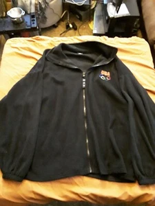 Team USA Black fleece full zip jacket Size 2XL Olympic rings - Picture 1 of 5