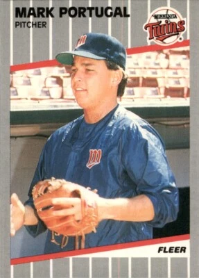 1989 Fleer MLB Mark Portugal #123 - Image 1 of 2
