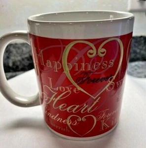 Taza de café producida para productos de regalo Houston Harvest "Happiness Forever" 3,75" T - Imagen 1 de 5
