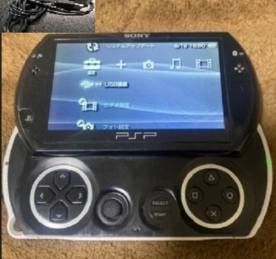 Sony PlayStation Portable Go Piano Black 8GB memory card and USB cable Tested - Image 1 of 3