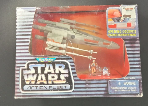 Star Wars Luke Skywalker's X-Wing Starfighter Micro Machines Action Fleet 1996 Cover