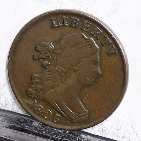 1803 Half Cent - XF (#46674) Cover