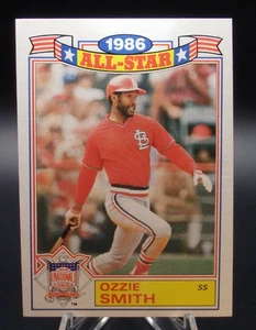 1987 Topps 1986 All-Star Game Commemorative Set #5 Ozzie Smith NM - Picture 1 of 2