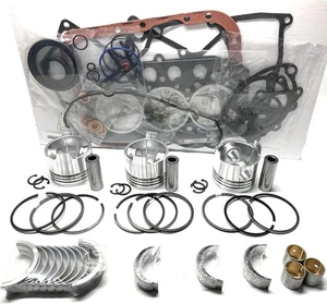 Overhaul Rebuild Kit Compatible with 3KA1 For ISUZU Engine IHI IS10F Excavator - Picture 1 of 5