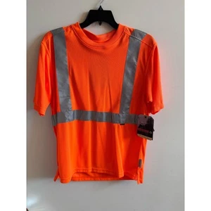 NWT Defect Wolverine Medium Reflective Safety Vest Orange 3M Scotchlite - Picture 1 of 9