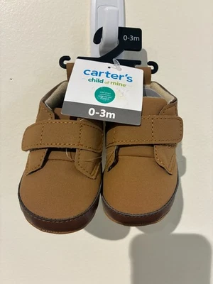 Zapatos Carter's Child of Mine marrón nuevos con etiquetas - 0-3M Foto 1 de 3