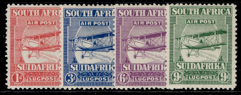 SUDÁFRICA GV SG26-29, 1925 Juego de aire, M COMO NUEVO. Cat 45€. Foto 1 de 1
