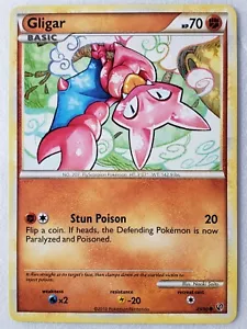 Gligar 49/90 - Carta Pokémon Impávida - Arte Naoki Saito - Imagen 1 de 3