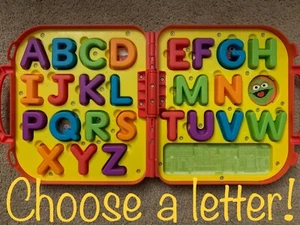 Sesame Street Elmo's On the Go ABC Alphabet REPLACEMENT LETTERS Choose A-Z NEW - Picture 1 of 1