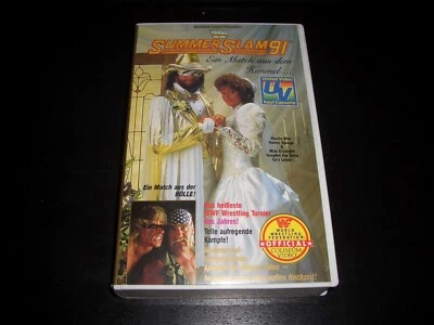 ***WWF/WWE***SUMMERSLAM 91***VHS***UNITED VIDEO*** - Bild 1 von 3