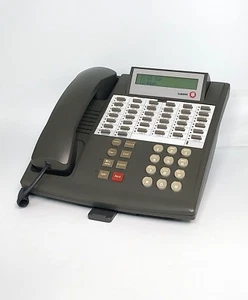 Lucent Partner 34D (107320749) Grey Desk Phone (Avaya) *Yellowed/Discolored* - Picture 1 of 4