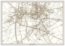 Leighton Buzzard, Bedfordshire - as it was in 1938, a new old map