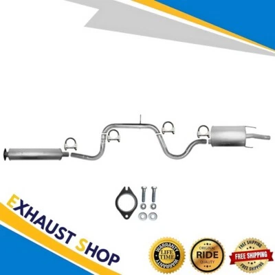 Rear Resonator+Exhaust Pipe+Muffler For06-11 Chevy Impala&06-07 Monte Carlo 3.5L - Image 1 of 4