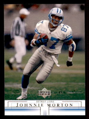 2001 Upper Deck #62 Johnnie Morton Detroit Lions - Image 1 of 2