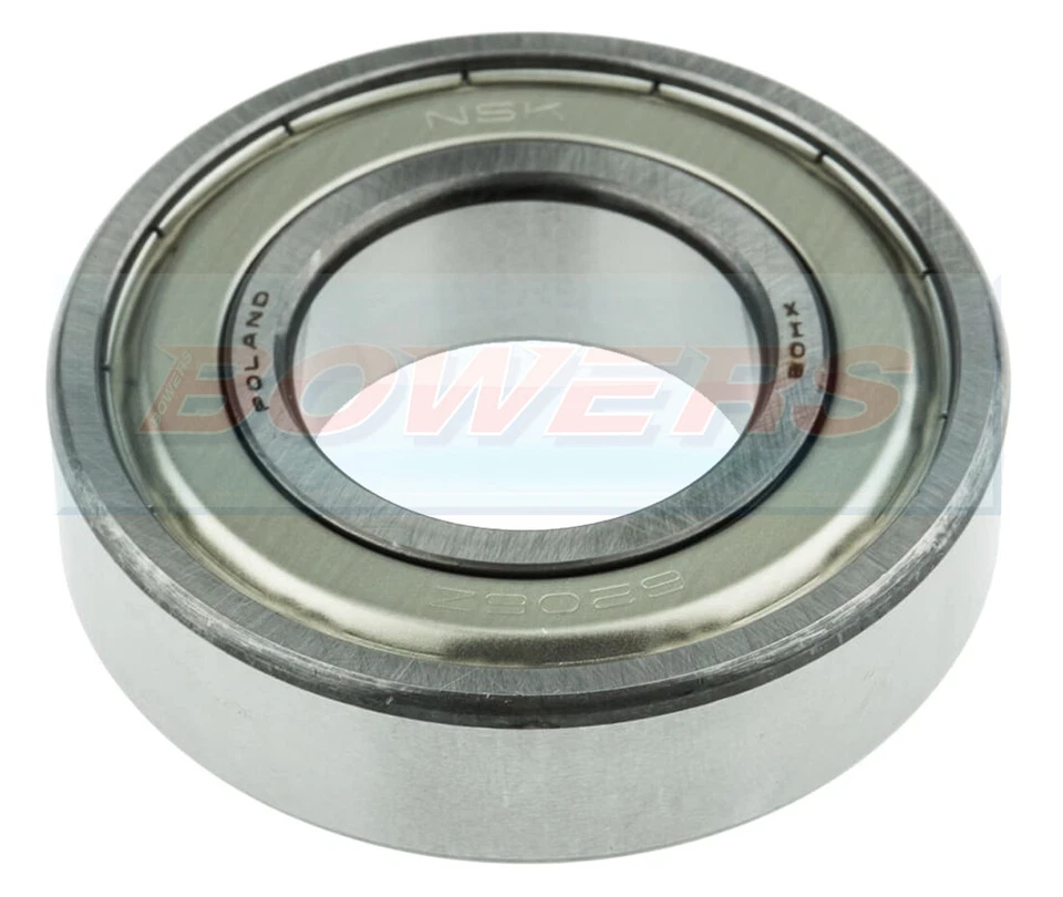 RODAMIENTO DE BOLAS DE RANURA PROFUNDA LISA NSK6206M 6206ZZ 30MM ID 62MM OD Foto 1 de 1