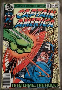 CAPTAIN AMERICA v1/230 RAW A (HULK, FALCON) 1978 MCU - Bild 1 von 8
