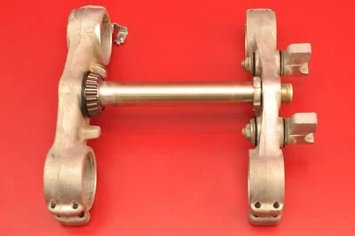 Kawasaki KX250 KX125 KX 125 250 1998 96-98 abrazadera de horquilla triple árbol superior inferior Foto 1 de 4