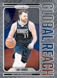 2024-25 Panini Prizm - Global Reach Luka Dončić #8 - Dallas Mavericks - Foto 1 di 3