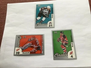 2002-03 UD MVP "CLASSICS" PARALLEL(lot of 3)  46 Forsberg, 63 Hasek, 109 Stevens - Bild 1 von 2