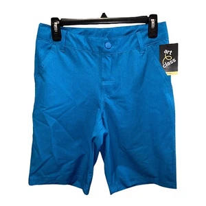 Art Class Boy's Size 16 Deep Navy Bermuda Swim Trunks UPF 50+ - Picture 1 of 10