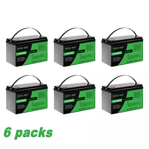 100Ah 12V Lithium Batterie LiFePO4 Akku BMS 10000+ Zyklen Wohnmobil Solaranlage - Bild 1 von 17