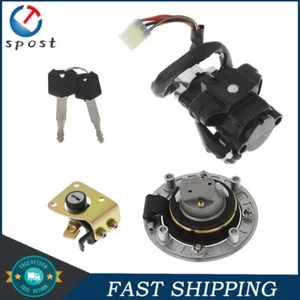 For Suzuki Katana 600 Katana 750 Ignition Switch Gas Cap Cover Seat Lock Key - Picture 1 of 10