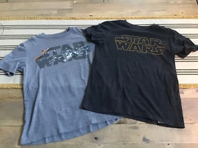 Lot of 2 Old Navy Collectibles Star Wars T Shirts Youth L 10/12 - Image 1 of 4