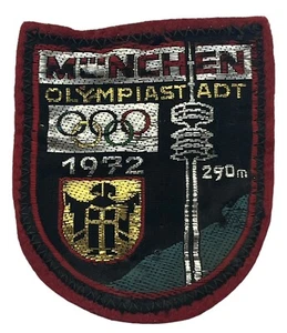 Munich Summer Olympics 1972 Fabric Badge - Picture 1 of 2