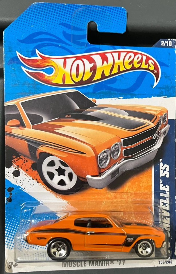 HOT WHEELS MUSCLE MANIA '11 '70 CHEVELLE SS NARANJA 102/244. ¡VER OFERTAS COMBINADAS! Foto 1 de 1