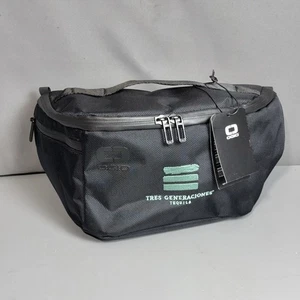 OGIO Ballistic Crossbody Bag Black 92002 Adjustable Strap Zip Pockets Branded - Picture 1 of 24