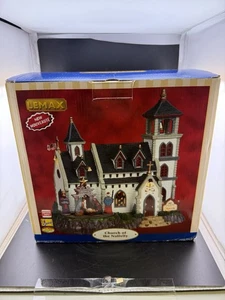 Lemax Village Collection Church of the Nativity 95895 Lighted Musical Retired - Picture 1 of 5