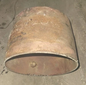 International 4-bolt 9-1/2" Cast Iron IHC Farmall H M Tractor Flat Belt Pulley  - Picture 1 of 6