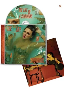 Taylor Swift The Life Of A Showgirl CD Hand signed Photo 4 OS - CD Preorder - Picture 1 of 1